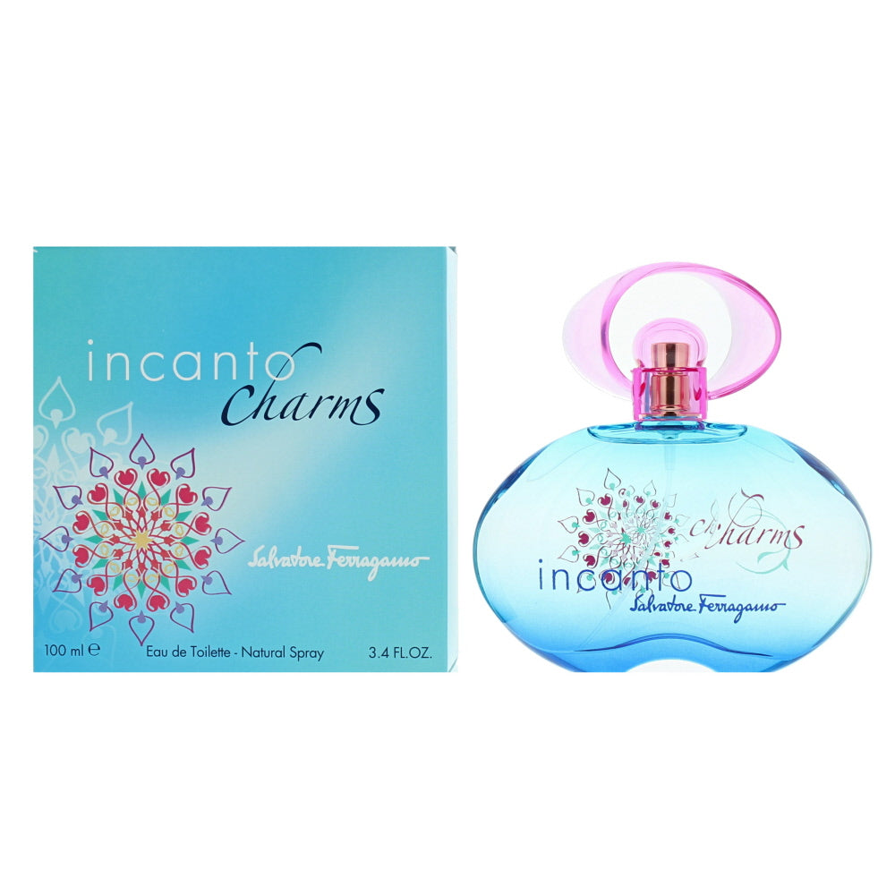 Salvatore Ferragamo Incanto Charms Eau de Toilette 100ml Spray - Glow Empire