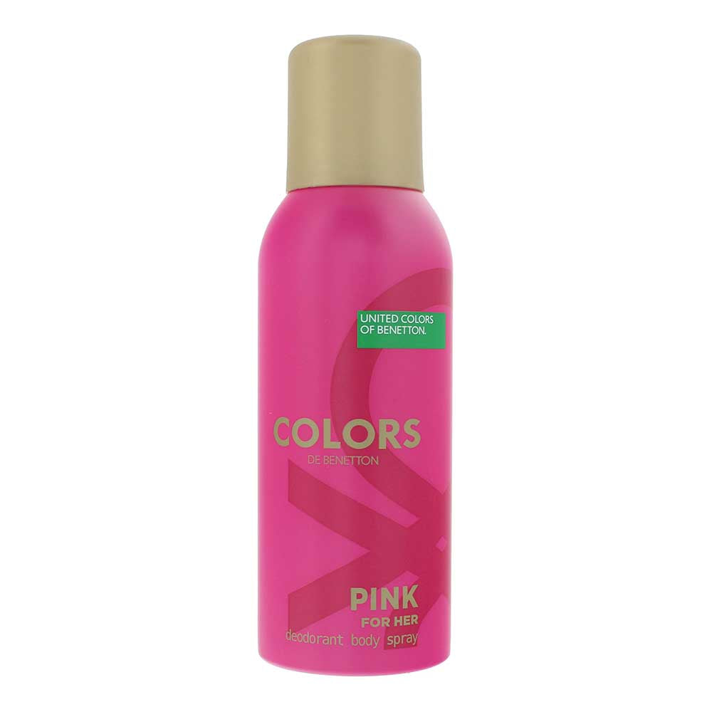 Benetton Colors de Benetton Pink Deodorant 150ml - Glow Empire