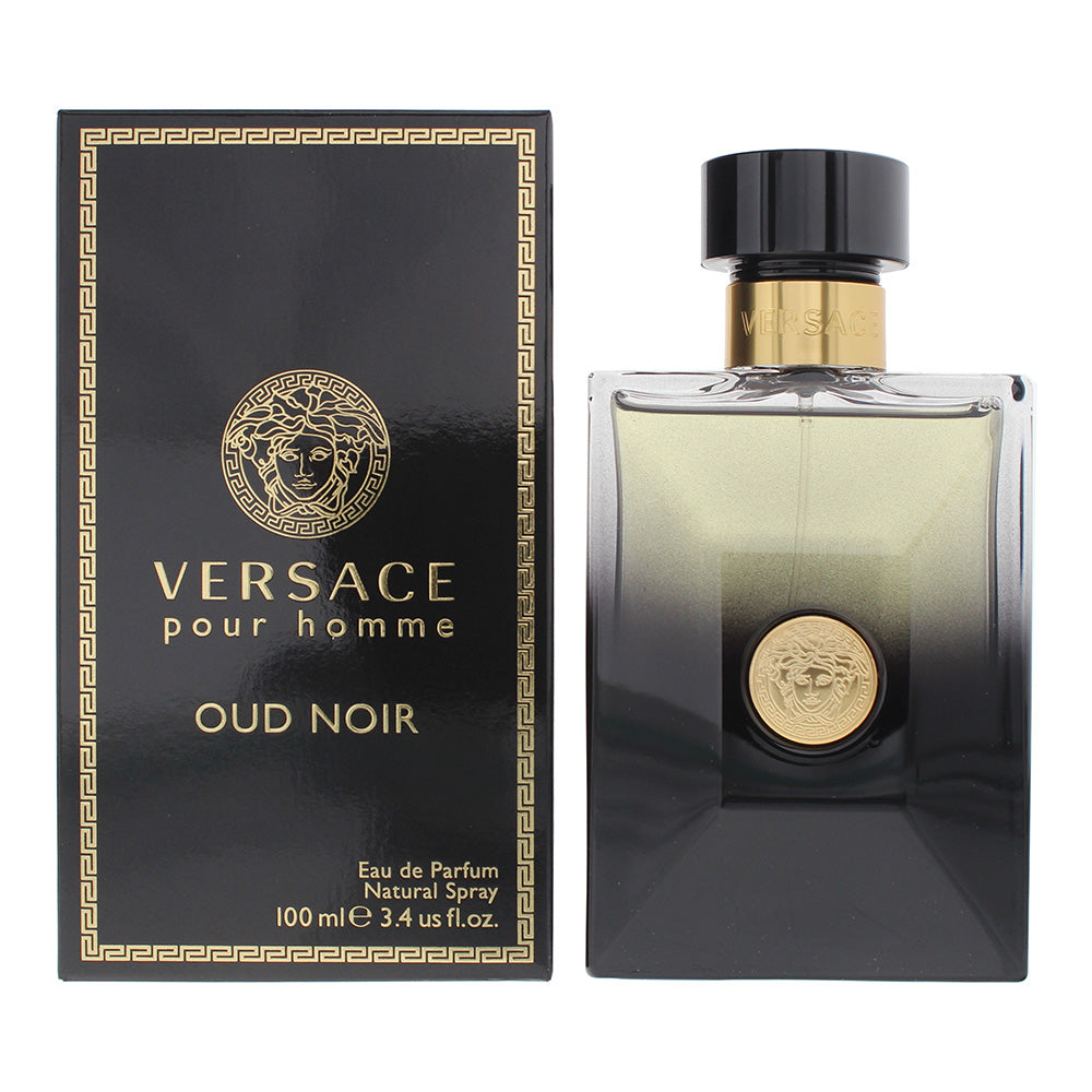 Versace Pour Homme Oud Noir Eau de Parfum 100ml - Glow Empire