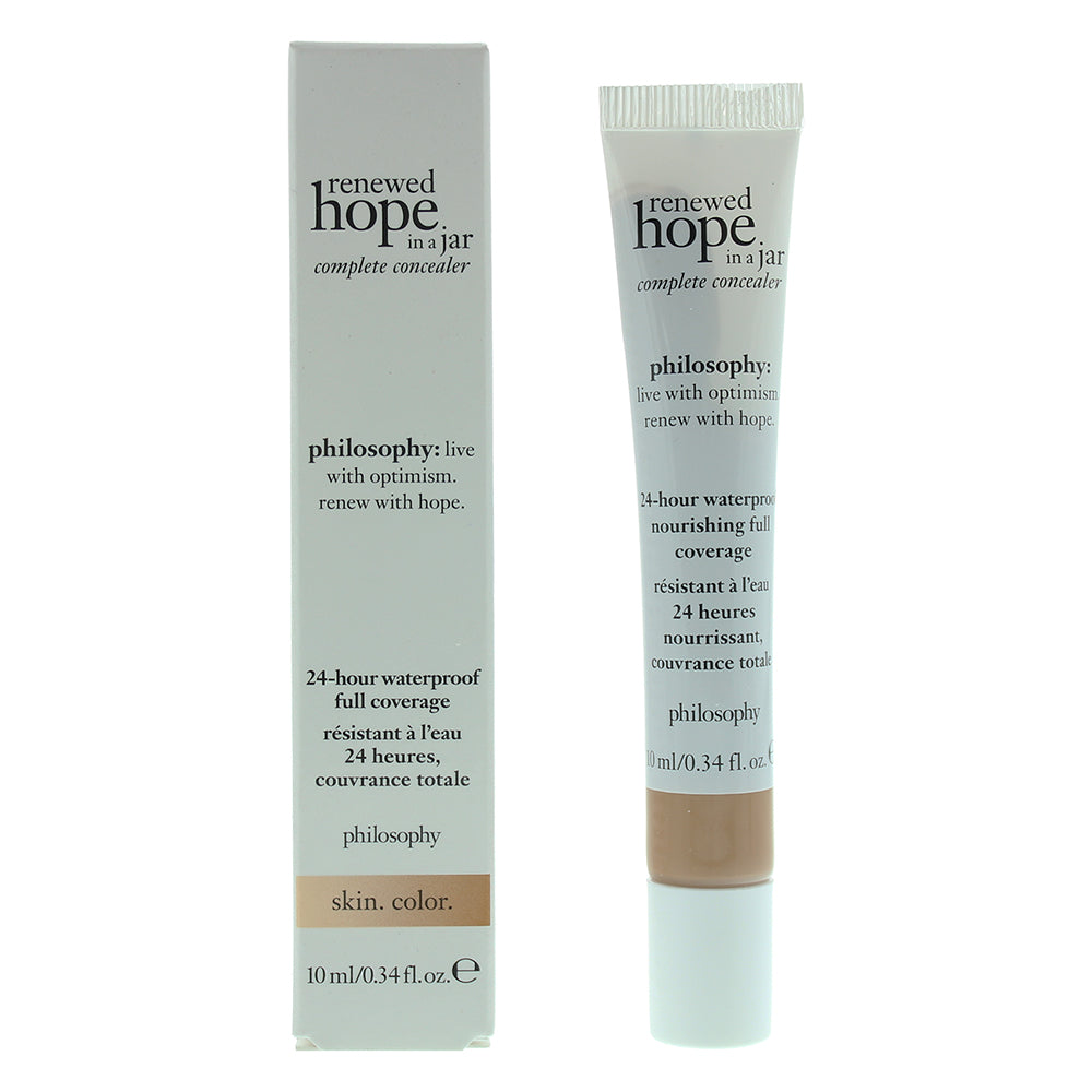 Philosophy Renewed Hope in a Jar 24-Hour Waterproof Full Coverage 6.5 Tan Concealer 10ml - Glow Empire