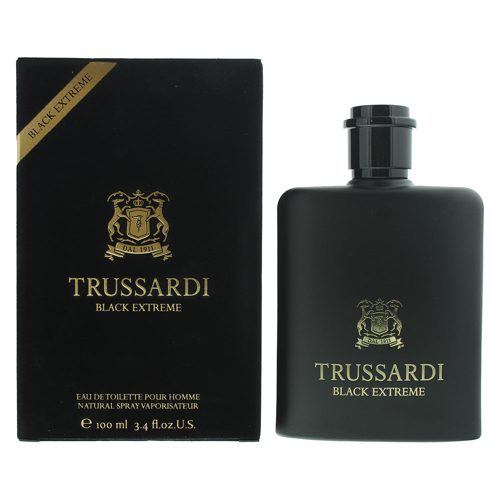 Trussardi Black Extreme Eau de Toilette 100ml Spray  - Glow Empire