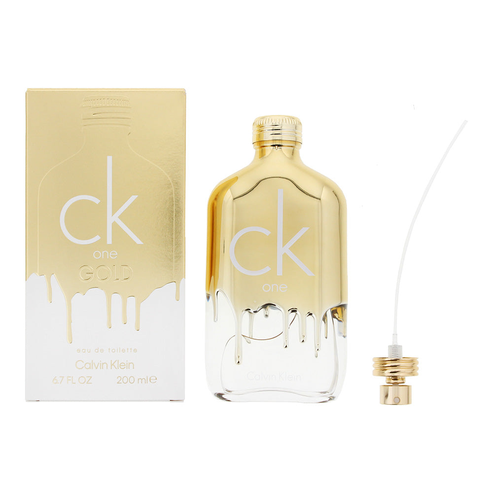Calvin Klein CK One Gold Eau de Toilette 200ml Spray - Glow Empire