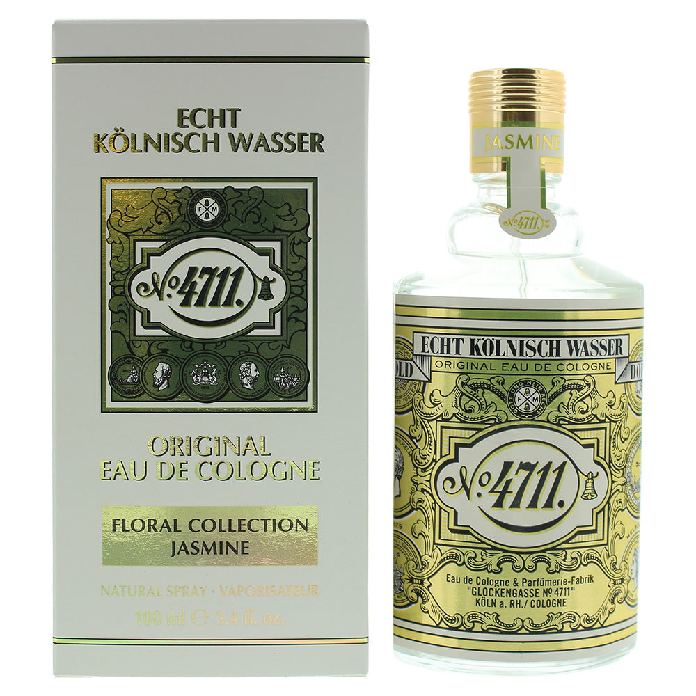 Mäurer & Wirtz 4711 Floral Collection Jasmine Eau de Cologne 100ml Spray - Glow Empire