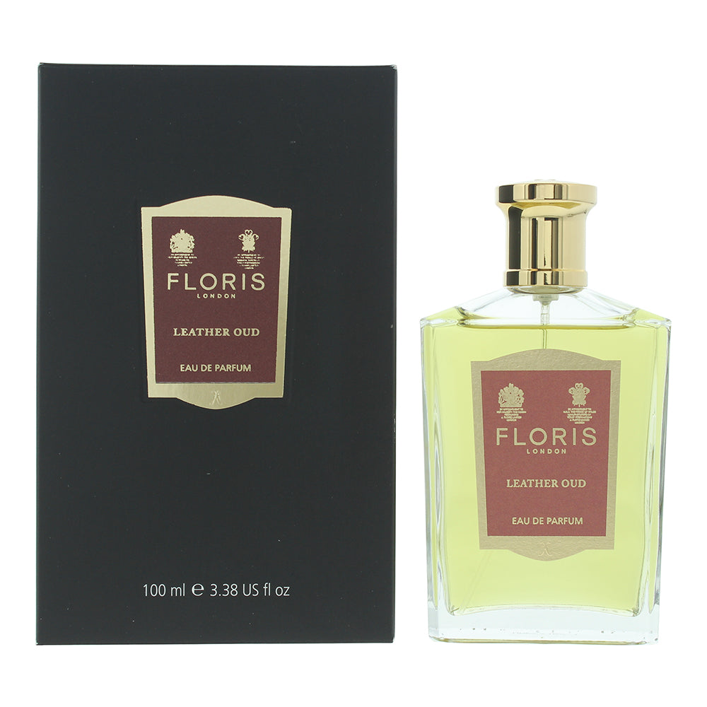 Floris Leather Oud Eau de Parfum 100ml Spray - Glow Empire