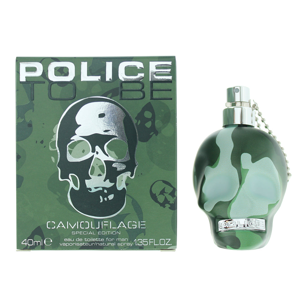 Police To Be Camouflage Eau de Toilette 40ml - Glow Empire