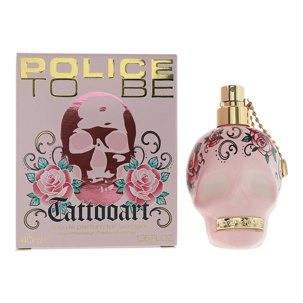 Police To Be Tattooart for Woman Eau de Toilette 40ml - Glow Empire