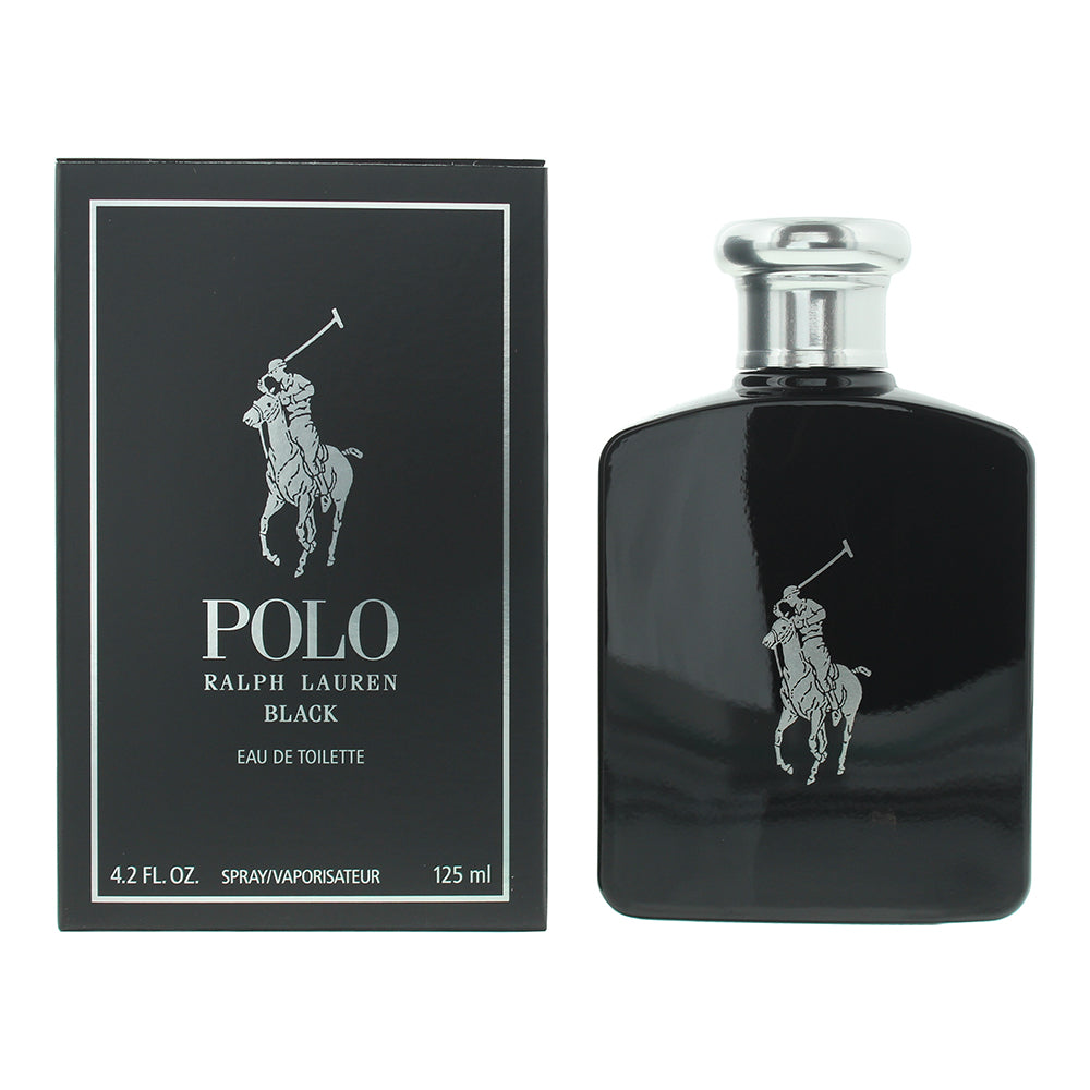 Ralph Lauren Polo Black Eau de Toilette 125ml Spray - Glow Empire