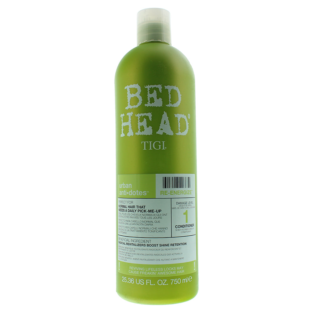 Tigi Bed Head Re-Energize Conditioner  750ml - Glow Empire