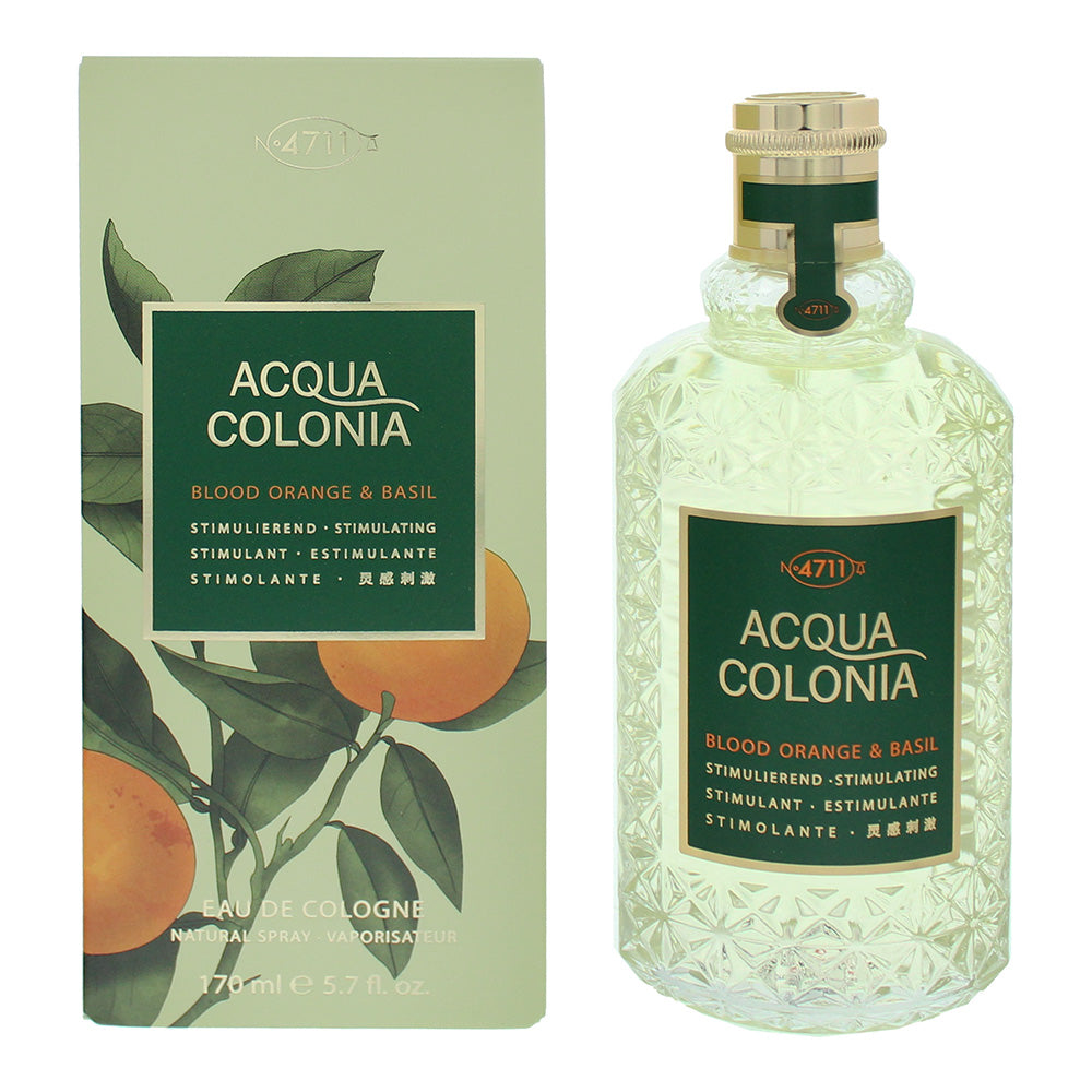 Mäurer & Wirtz 4711 Acqua Colonia Blood Orange & Basil Eau de Cologne 170ml Spray - Glow Empire