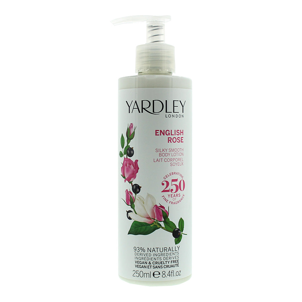 Yardley English Rose Moisturising Body Lotion 250ml - Glow Empire