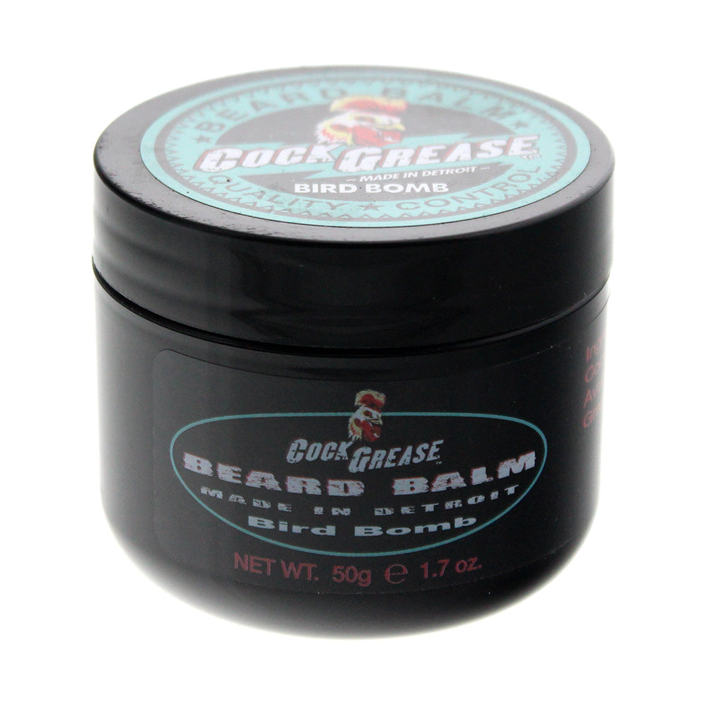 Cock Grease Bird Bomb Beard Balm 50g - Glow Empire