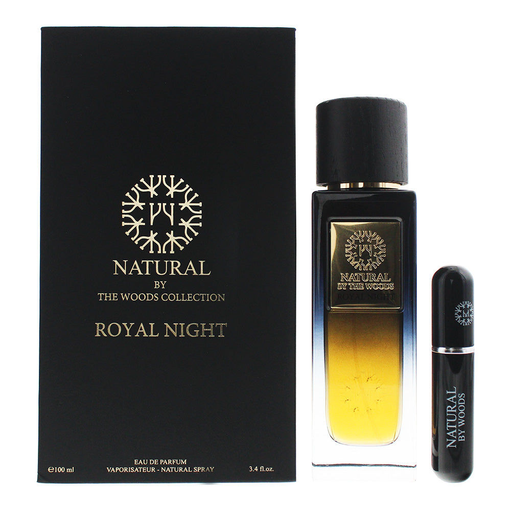 The Woods Collection Natural Collection Royal Night Gift Set 100ml EDP + 5ml EDP - Glow Empire