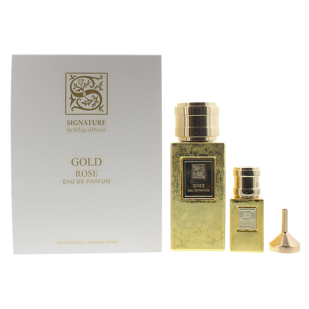Sillage D'Orient Signature Rose Gift Set 100ml EDP + 15ml EDP - Glow Empire
