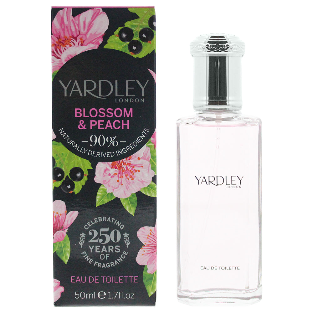 Yardley Blossom & Peach Eau De Toilette 50ml Spray - Glow Empire
