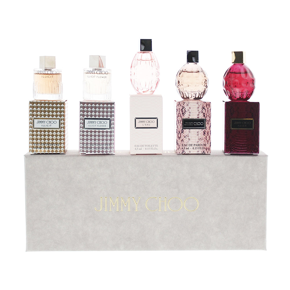 Jimmy Choo Miniature Gift Set - 5 Pieces - Glow Empire