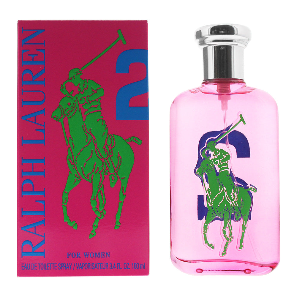 Ralph Lauren Big Pony  Pink Eau De Toilette 100ml - Glow Empire