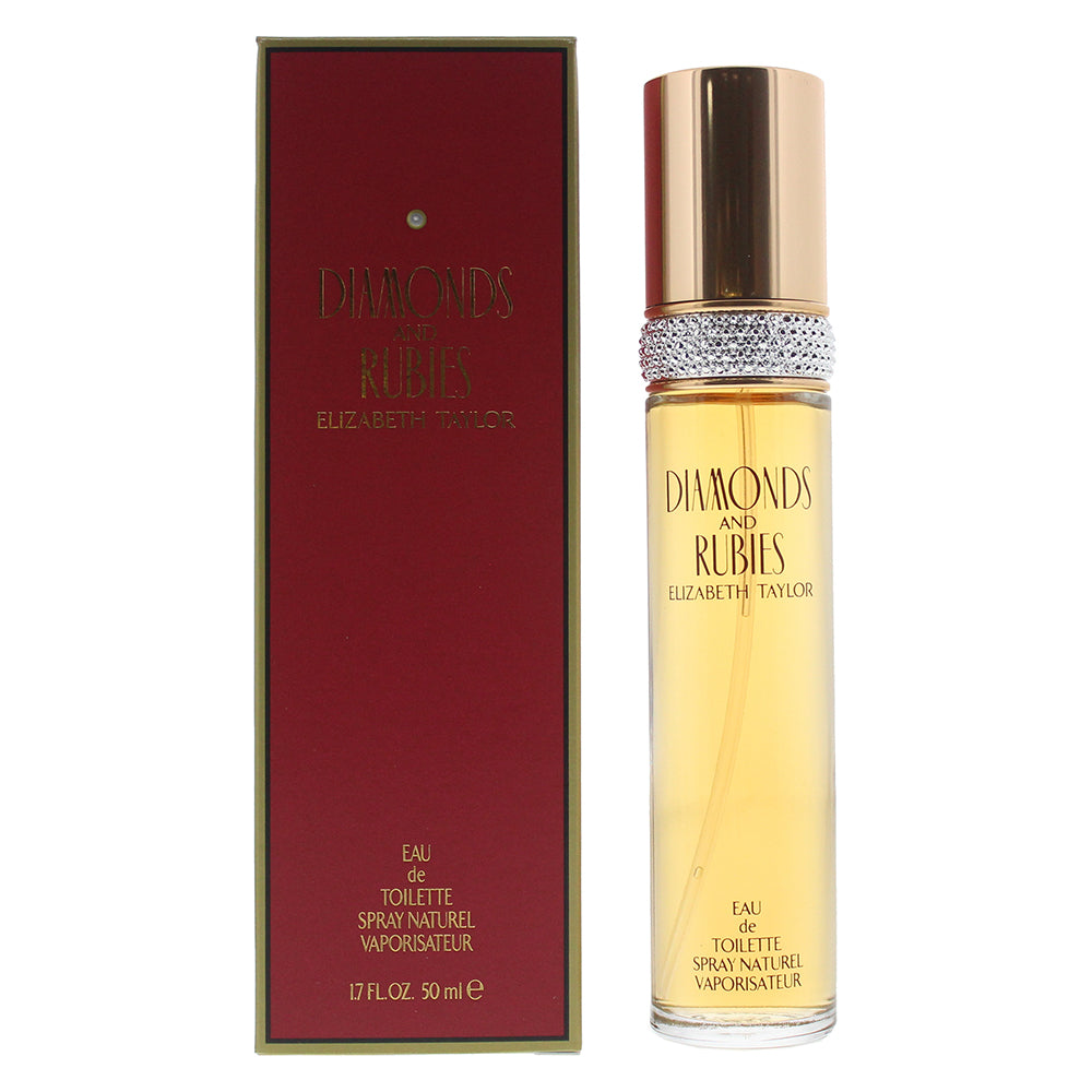 Elizabeth Taylor Diamonds & Rubies Eau de Toilette 50ml Spray - Glow Empire