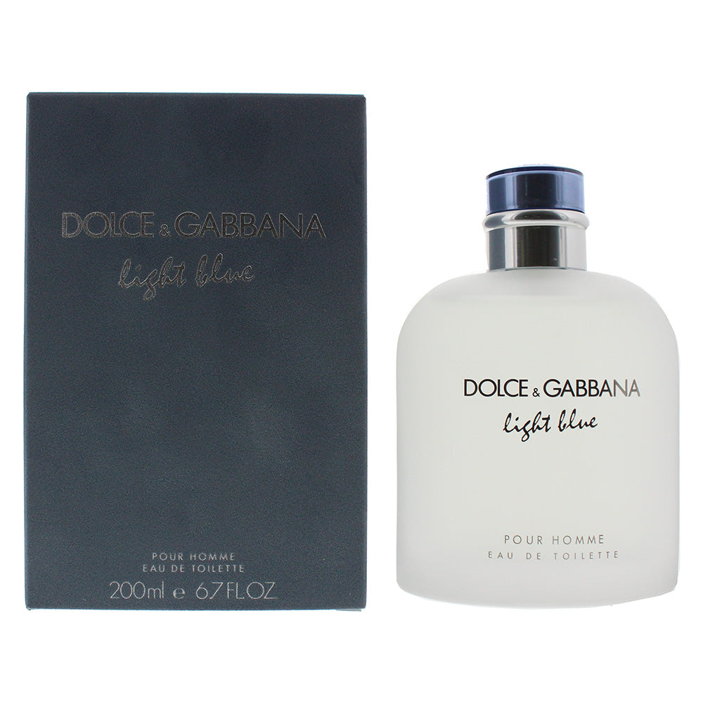 Dolce & Gabbana Light Blue Pour Homme Eau de Toilette 200ml - Glow Empire