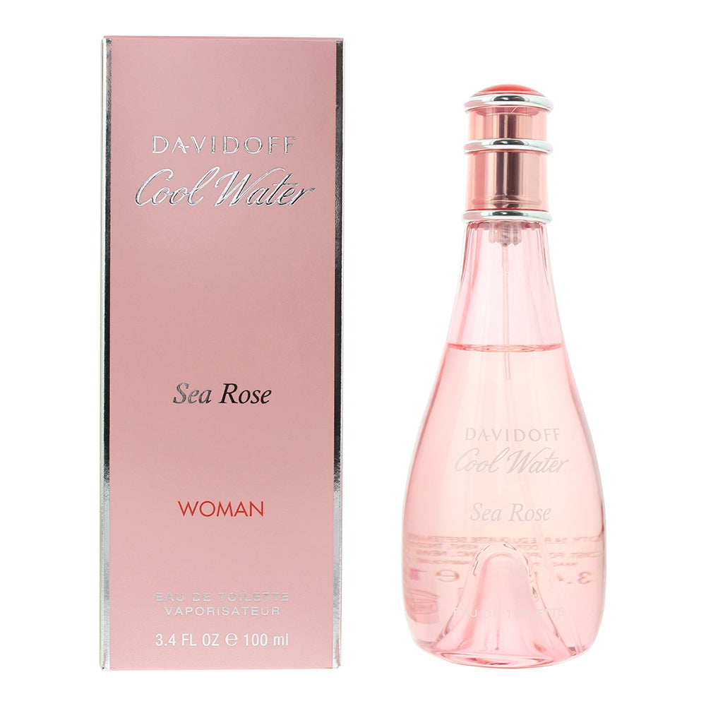 Davidoff Cool Water Woman Sea Rose Eau de Toilette 100ml Spray - Glow Empire