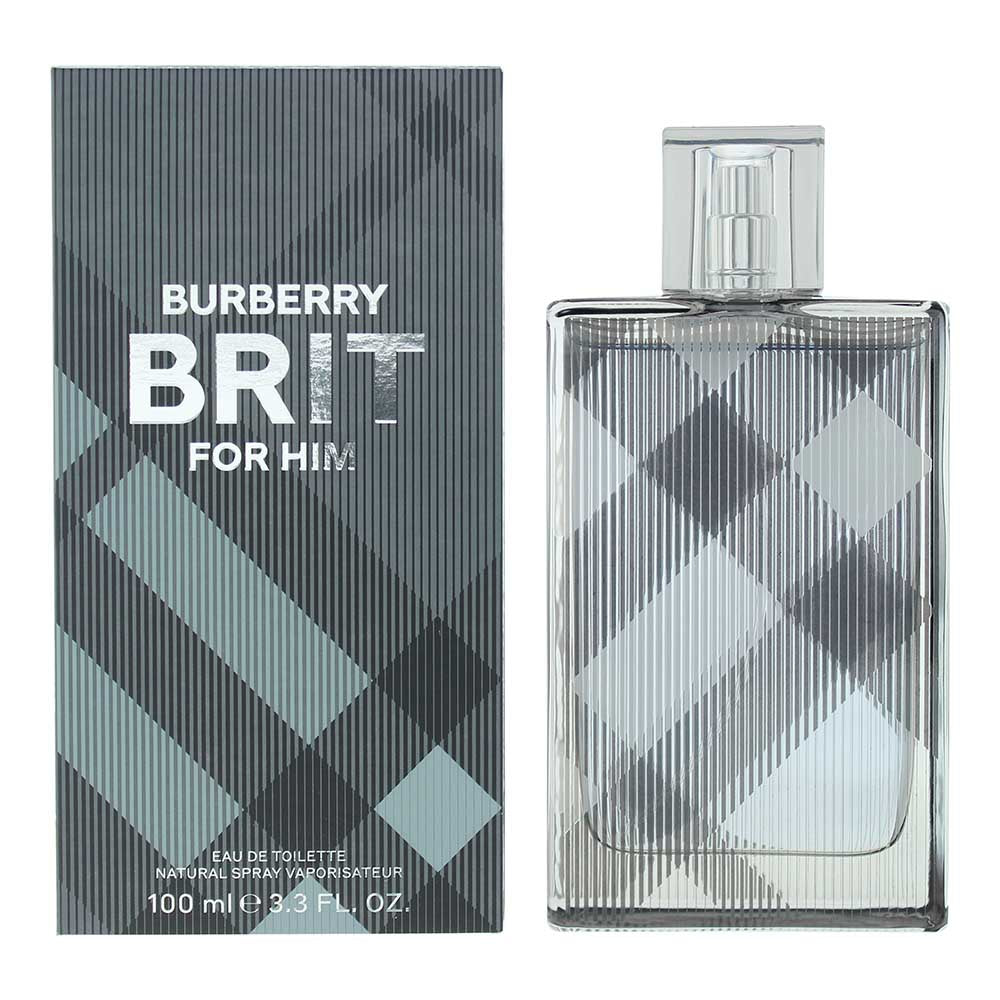 Burberry Brit For Him Eau De Toilette 100ml - Glow Empire