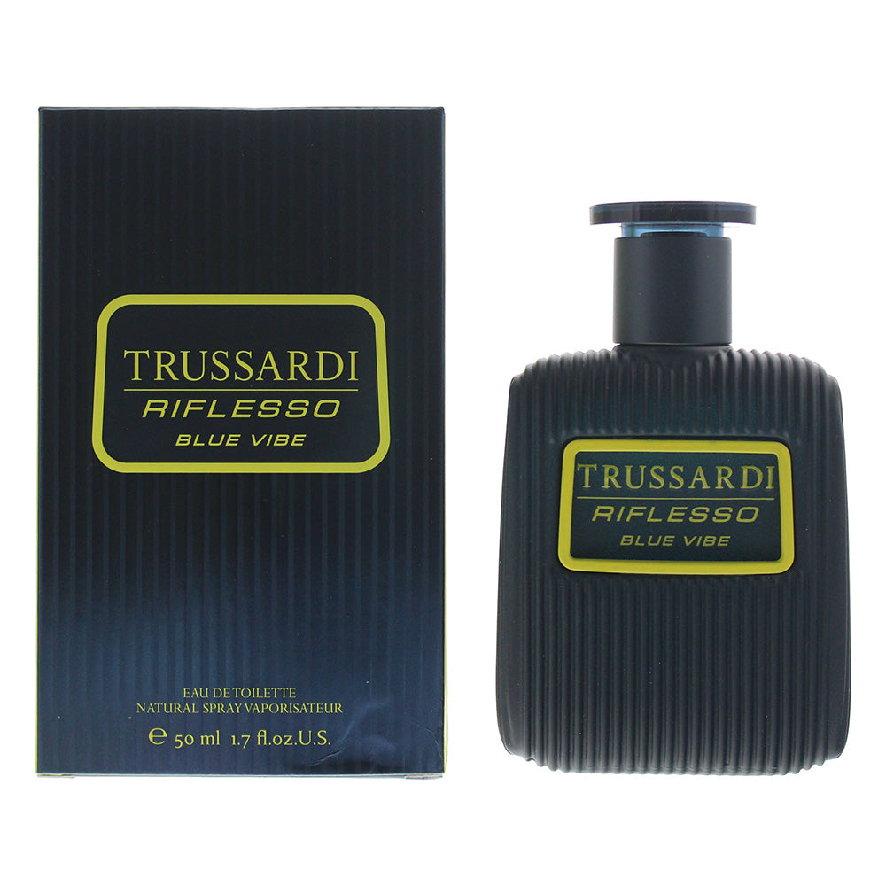 Trussardi Riflesso Blue Vibe Eau de Toilette 50ml Spray - Glow Empire
