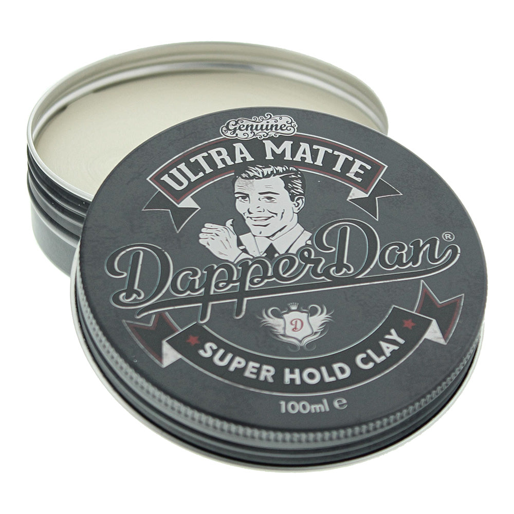Dapper Dan Super Hold Ultra Matt Clay 100ml - Glow Empire