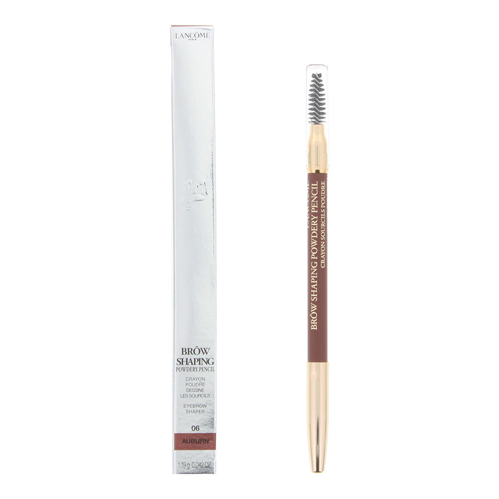 Lancome Brow Shaping 06 Auburn Powdery Pencil 1.19g - Glow Empire
