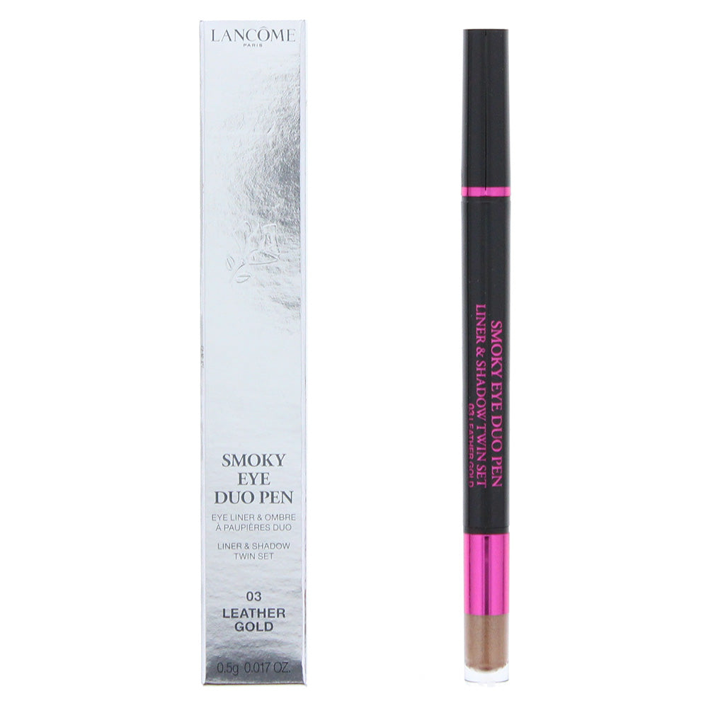 Lancome Smoky Eye Duo Pen 03 Leather Gold Eyeliner 0.5g - Glow Empire