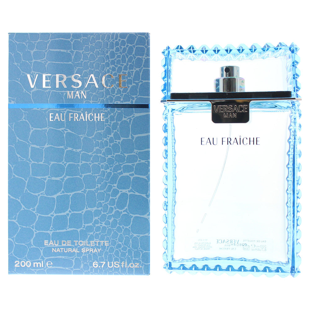 Versace Man Eau Fraiche Eau De Toilette 200ml - Glow Empire
