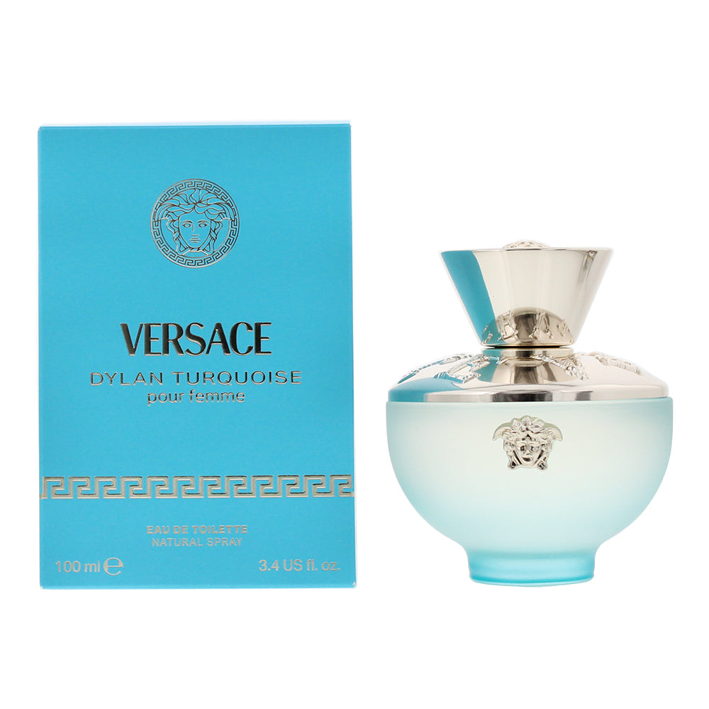 Versace Pour Femme Dylan Turquoise Eau de Toilette 100ml Spray - Glow Empire
