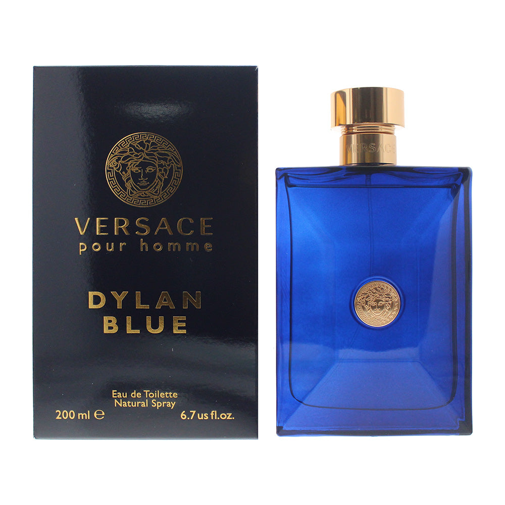 Versace Pour Homme Dylan Blue Eau de Toilette 200ml Spray - Glow Empire