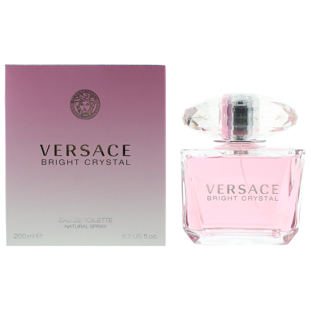 Versace Bright Crystal Eau de Toilette 200ml - Glow Empire