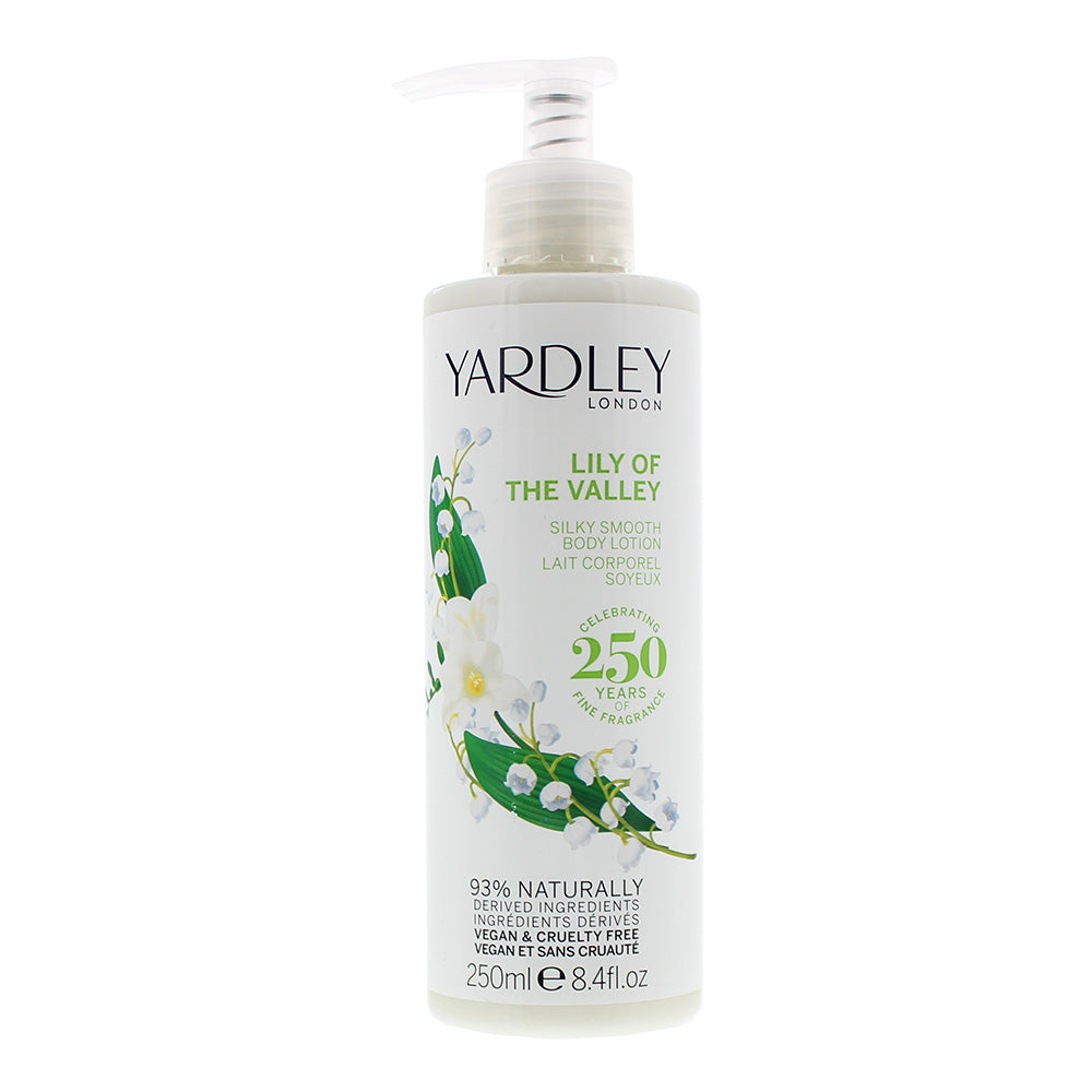 Yardley Lily of the Valley Body Lotion 250ml - Glow Empire