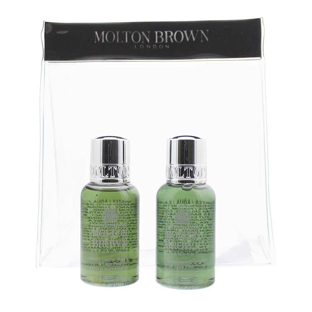 Molton Brown Fabled Juniper Berries & Lapp Pine Gift Set 2 x 30ml Body Wash - Glow Empire
