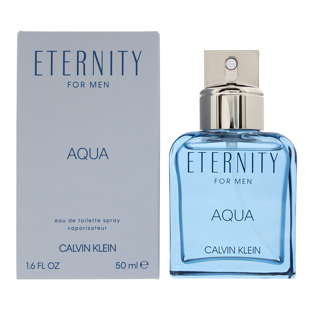 Calvin Klein Eternity Aqua Eau de Toilette 50ml Spray  - Glow Empire