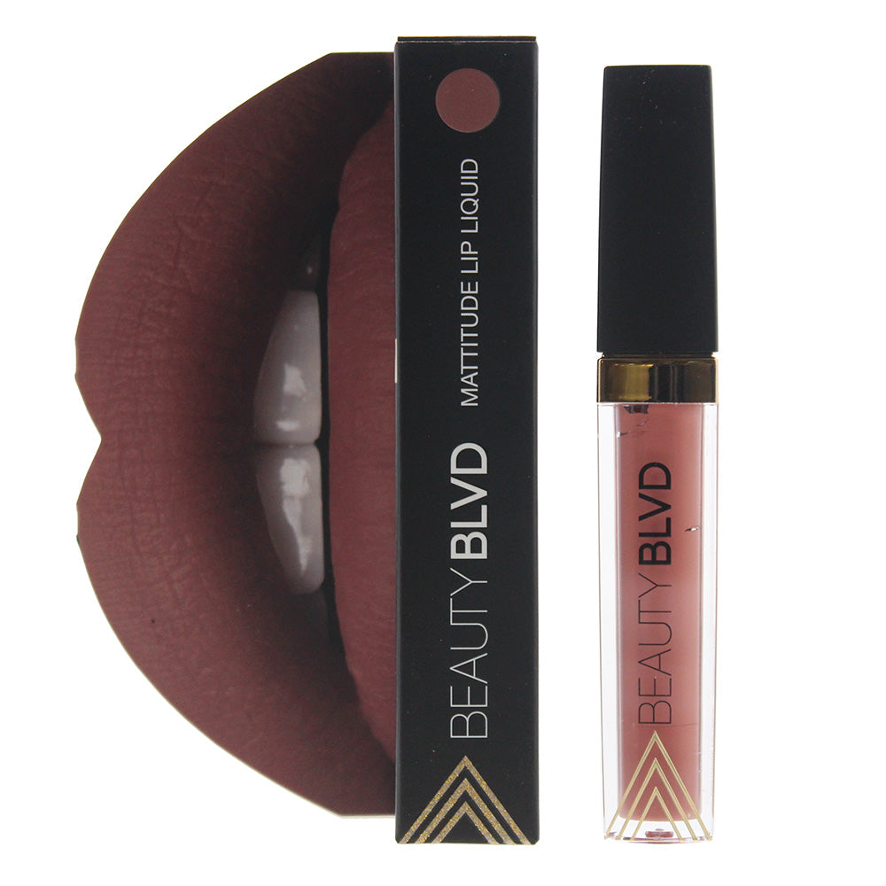 Beauty Blvd Mattitude Liquid Lipstick 5ml - Remedy - Glow Empire