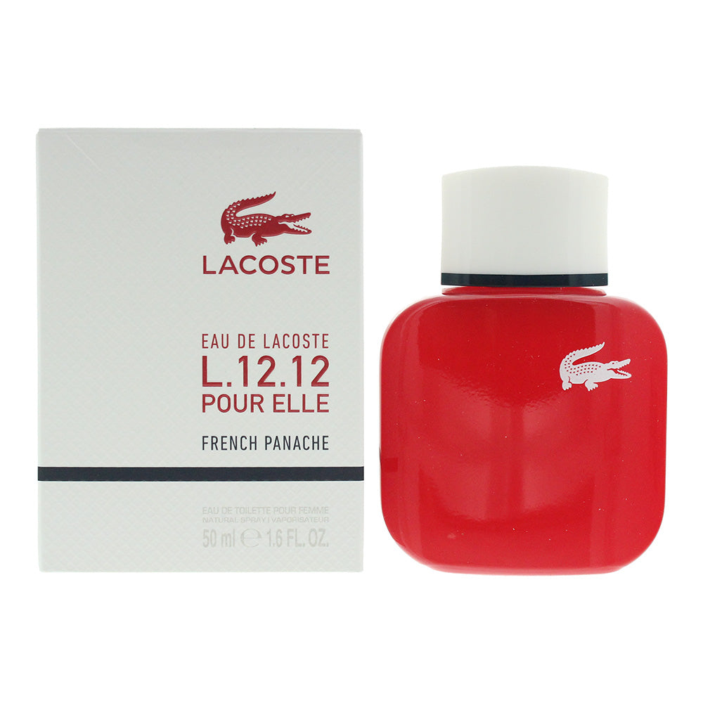 Lacoste Eau de Lacoste L.12.12 Pour Elle French Panache Eau de Toilette 50ml - Glow Empire