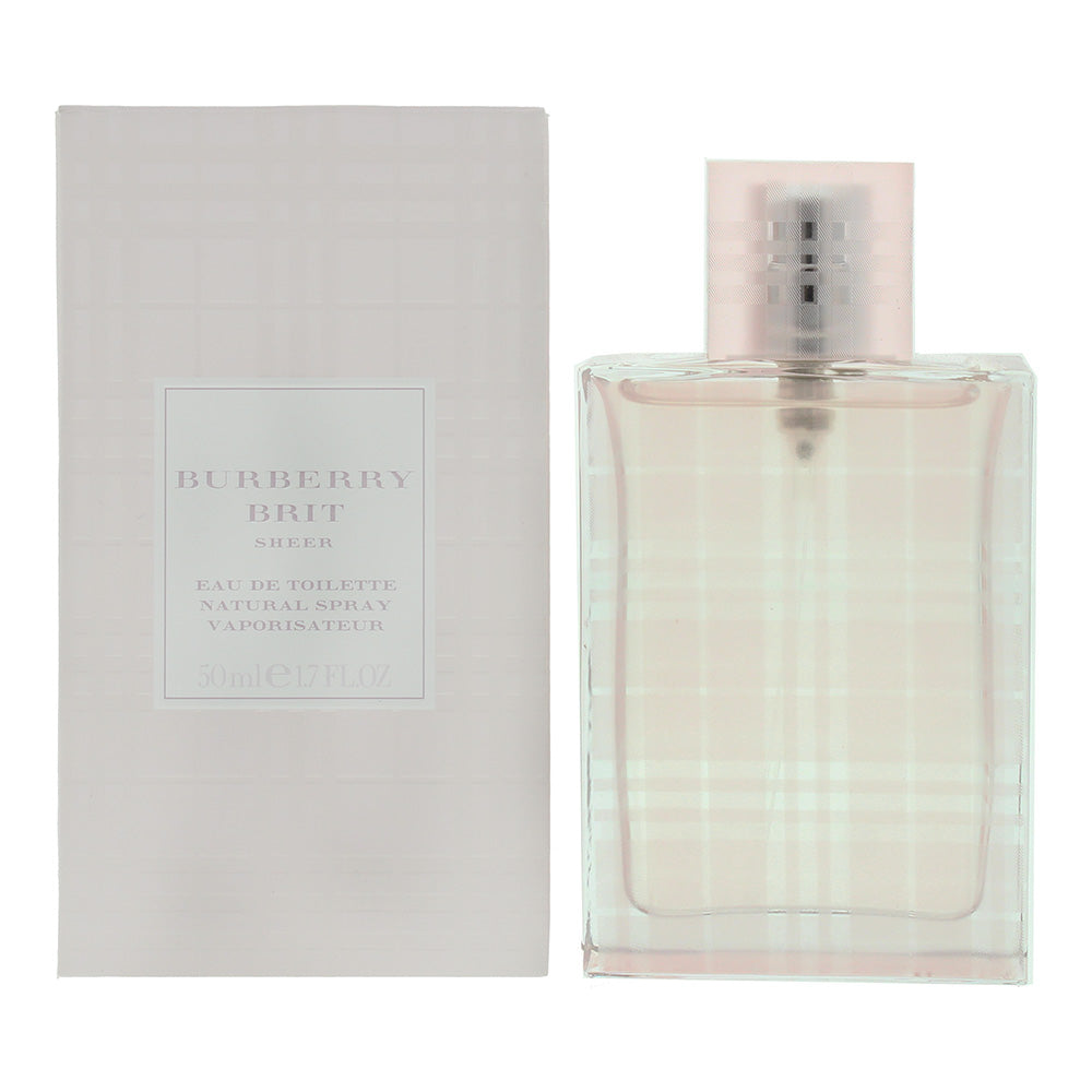 Burberry Brit Sheer Eau de Toilette 50ml - Glow Empire