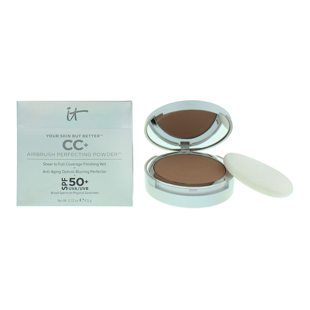 It Cosmetics Your Skin But Better CC+ Airbrush Perfecting Powder 9.5g - Deep - Glow Empire