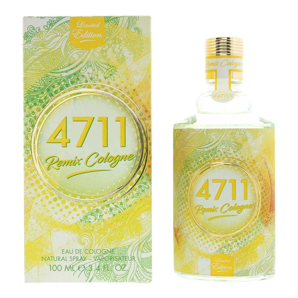 Mäurer & Wirtz 4711 Remix Lemon Cologne Eau De Cologne 100ml Spray - Glow Empire