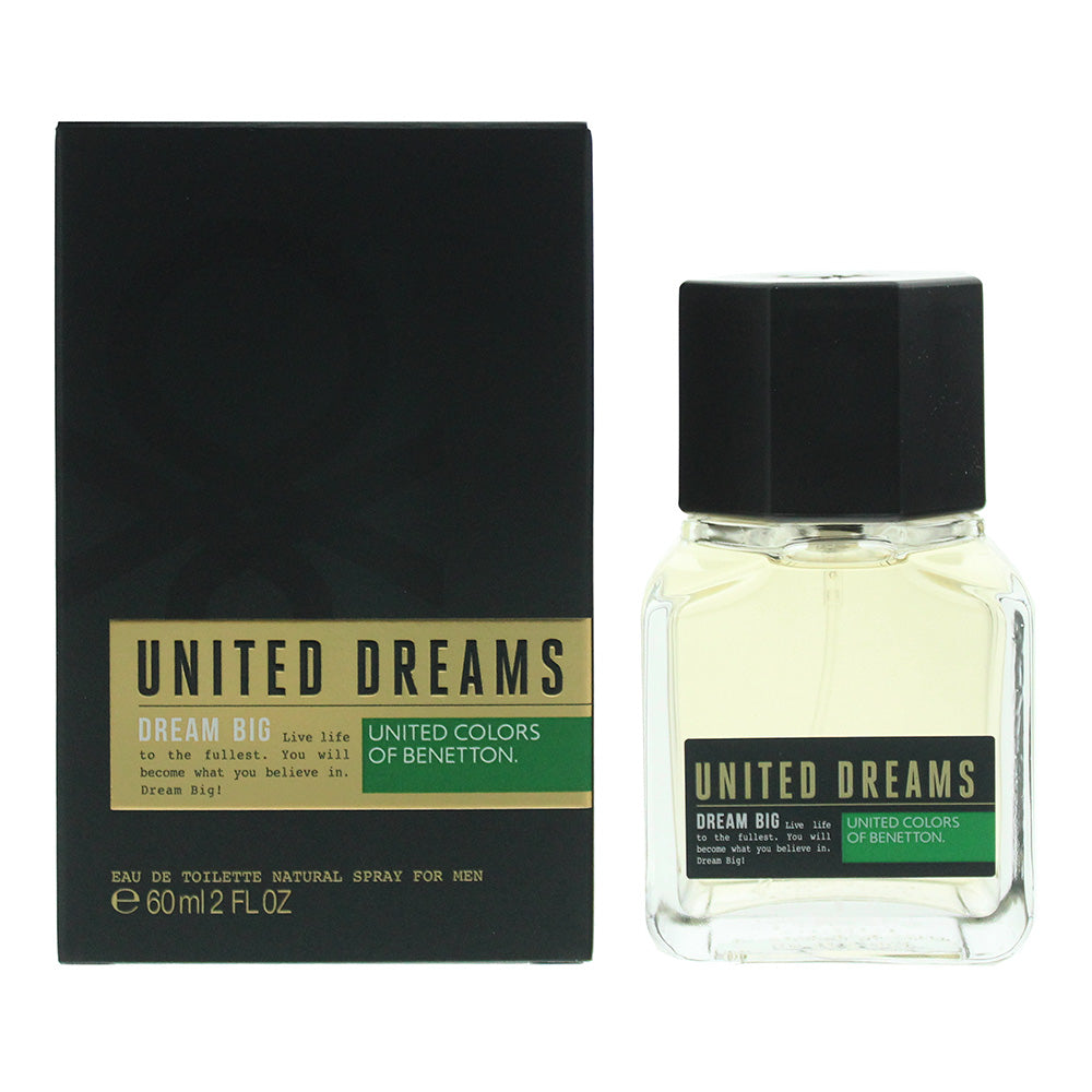 Benetton United Dreams Dream Big for Men Eau de Toilette 60ml Spray - Glow Empire