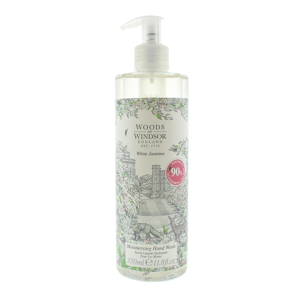 woods-of-windsor-white-jasmine-hand-wash-350ml - Glow Empire