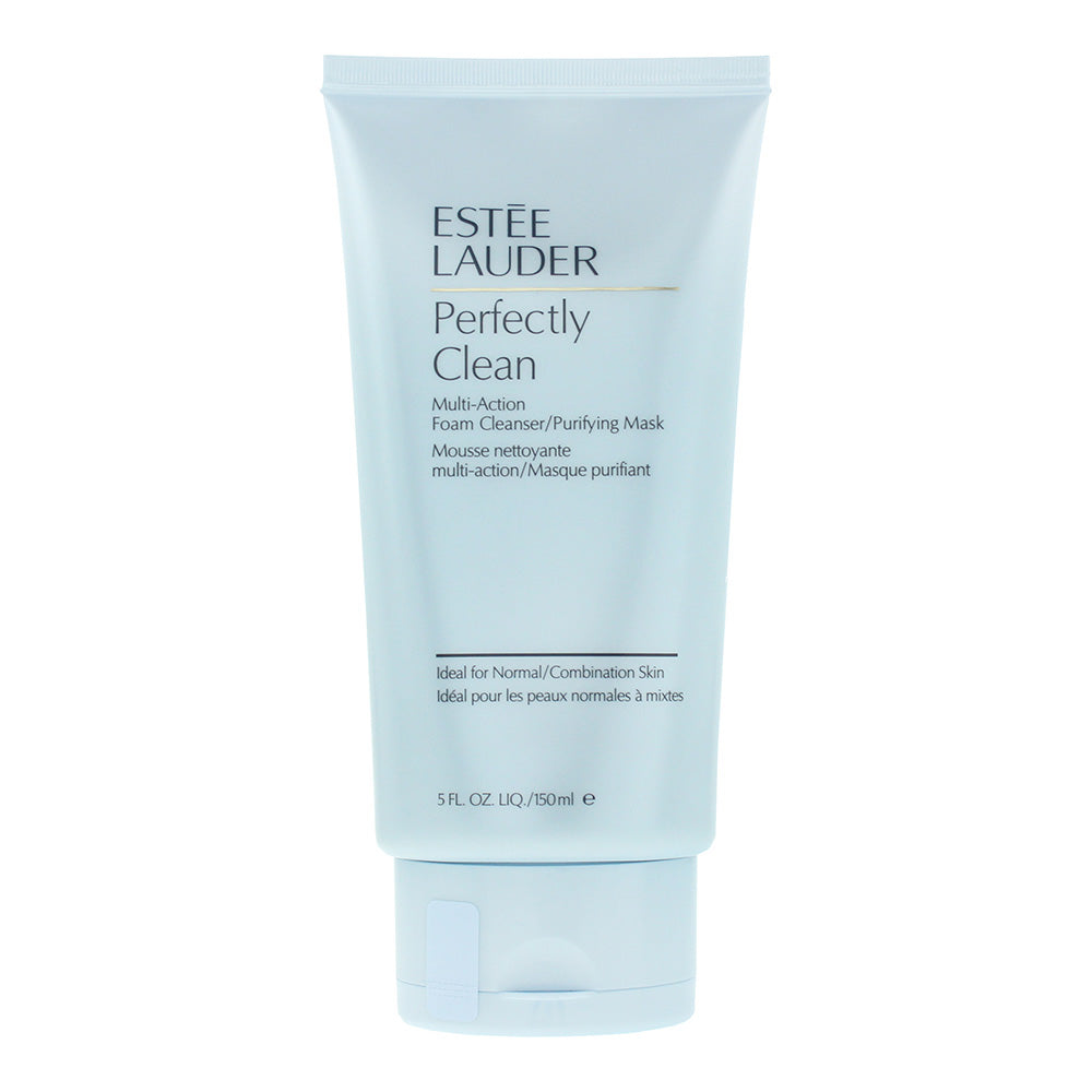 Estee Lauder Perfectly Clean Multiaction Foam Cleanser/Purifying Mask 150ml - Glow Empire
