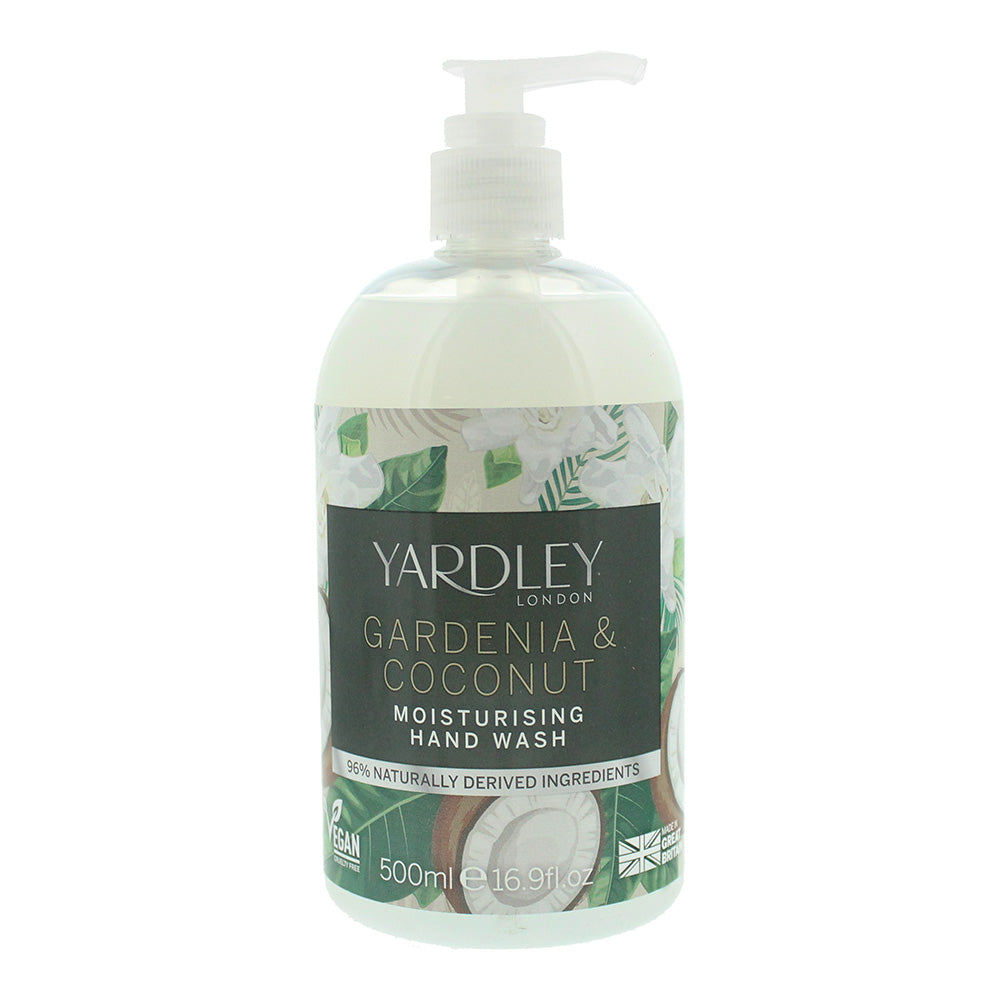 Yardley Gardenia Coconut Milk Botanical Hand Wash 500ml - Glow Empire