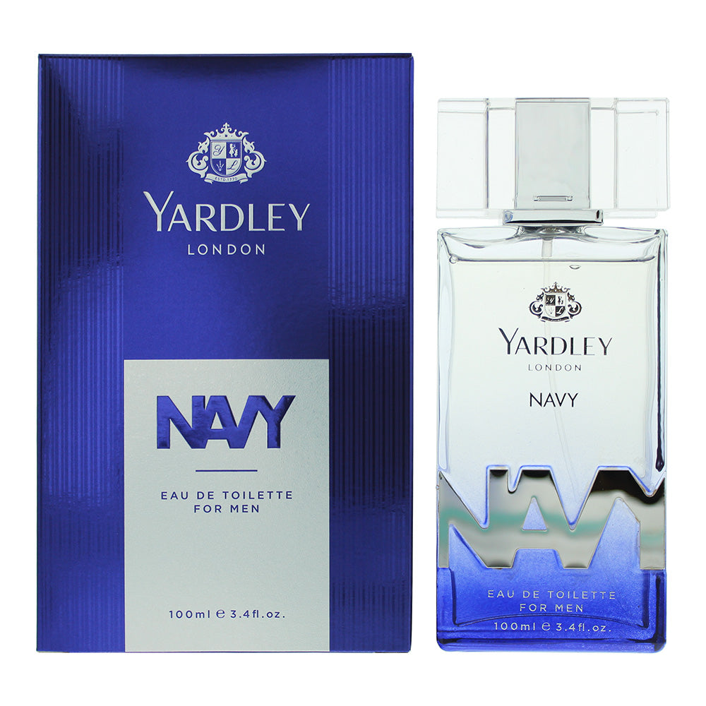 Yardley Navy Eau de Toilette 100ml - Glow Empire