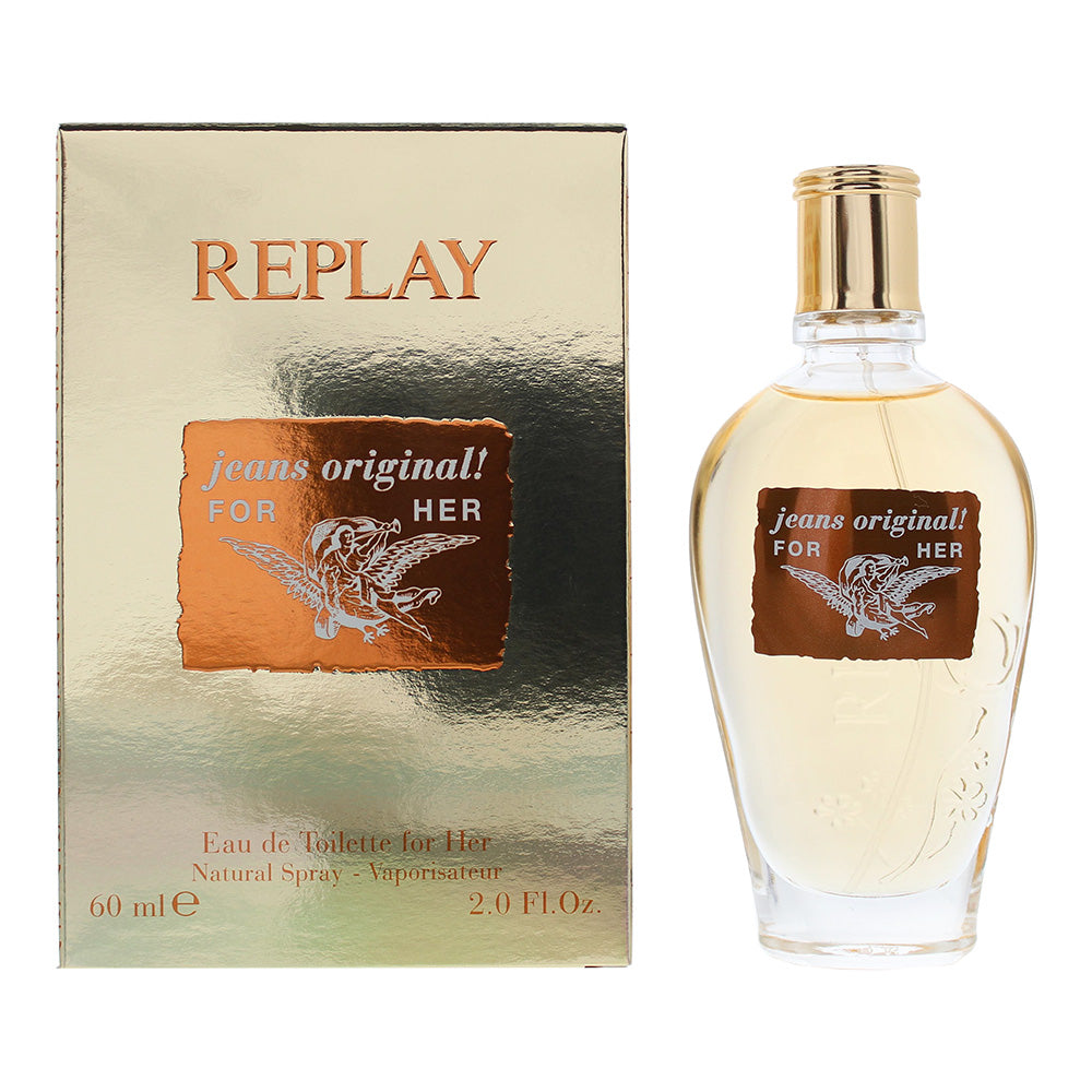 Replay Jeans Original for Her Eau de Toilette 60ml - Glow Empire