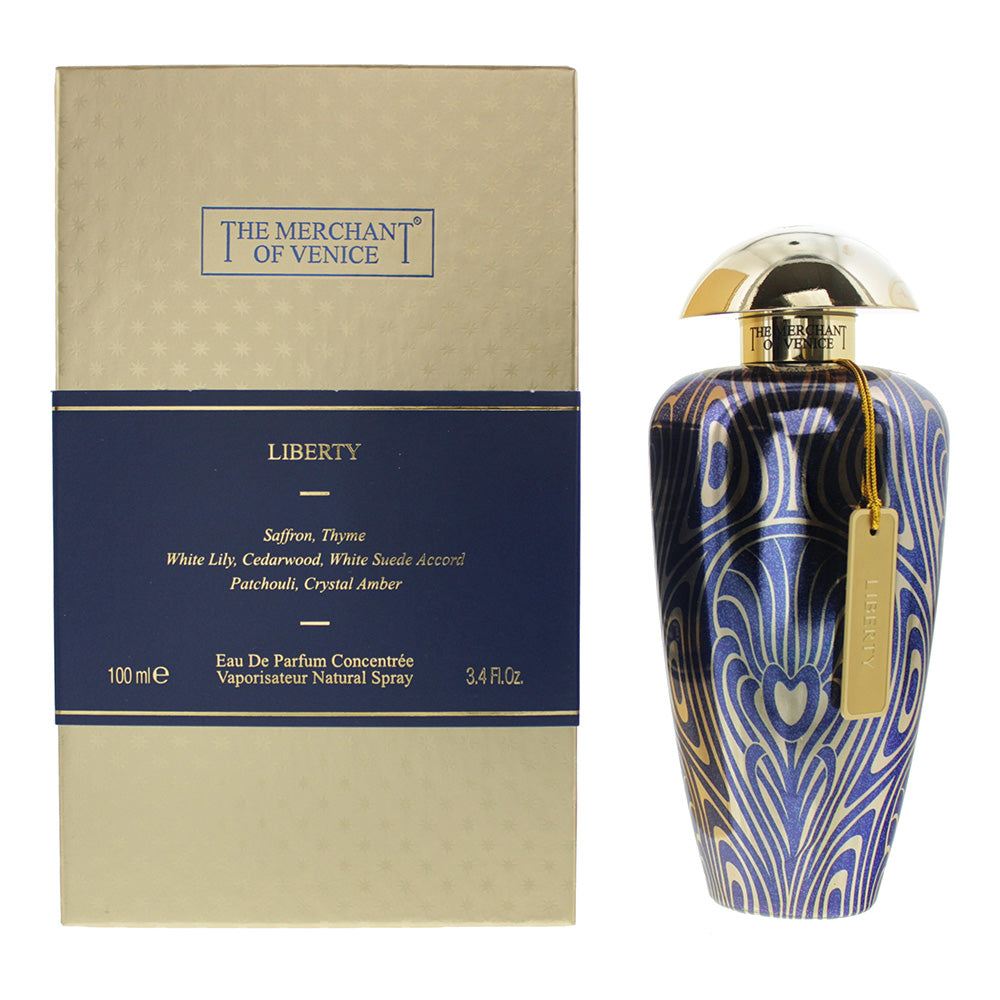 The Merchant of Venice Liberty Eau de Parfum 100ml Spray - Glow Empire