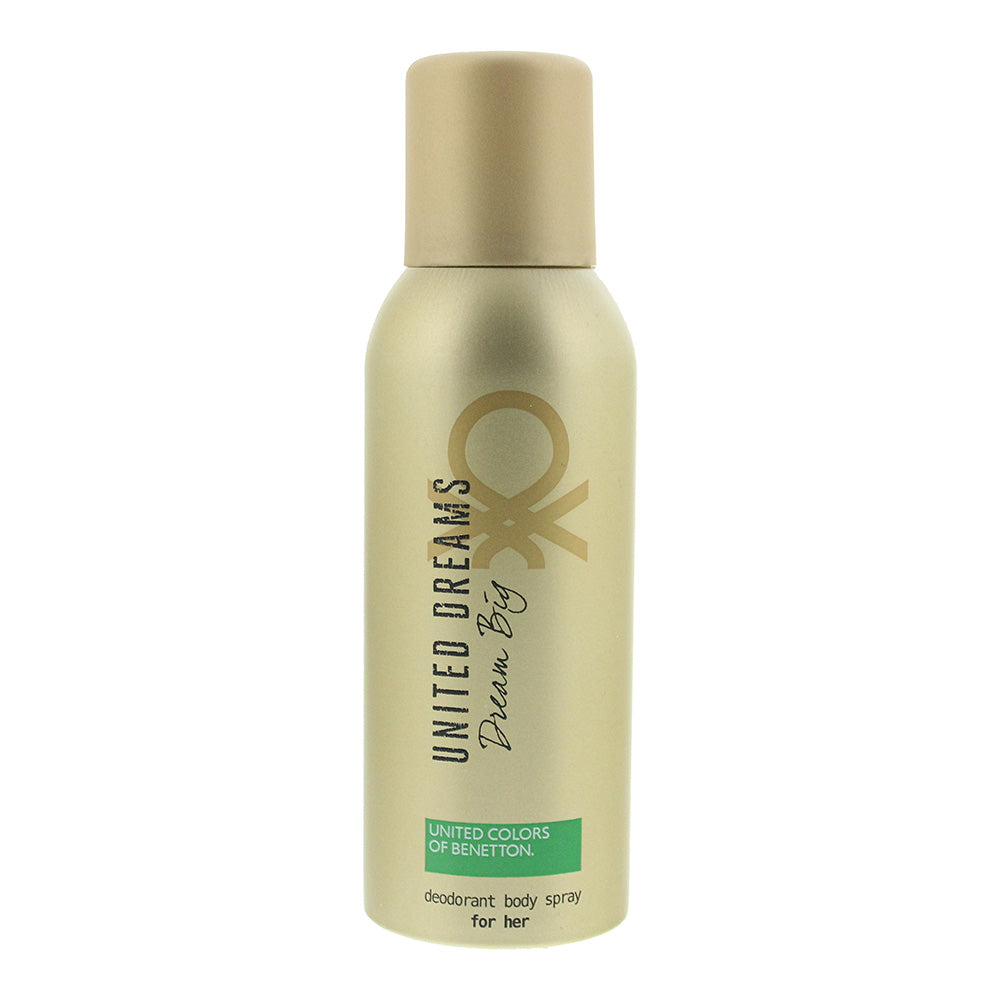 United Colors of Benetton United Dreams Dream Big Deodorant Spray for Her 150ml - Glow Empire