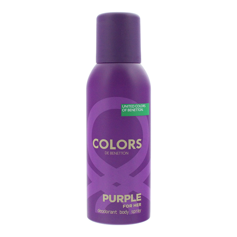 Benetton Colors de Benetton Purple Deodorant 150ml - Glow Empire