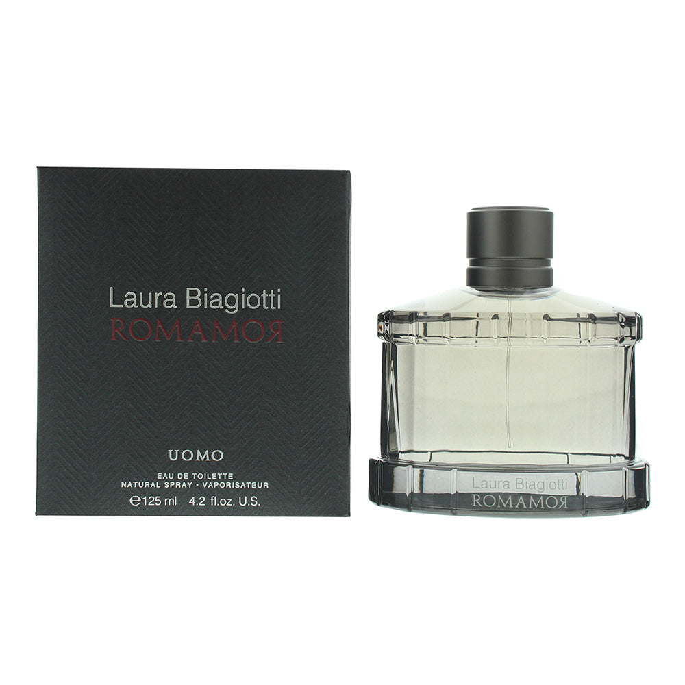 Laura Biagiotti Romamor Uomo Eau de Toilette 125ml Spray - Glow Empire